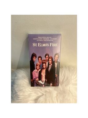 Columbia Tristar St. Elmo's Fire VHS Movie Tape Sealed Purple/White